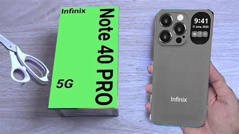 Infinix Note 40 Pro 5G Series မိတ်ဆက်။